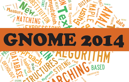 Proceedings of GNOME 2014 – a new PeerJ collection