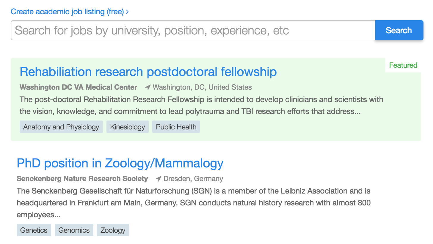 PeerJ Jobs