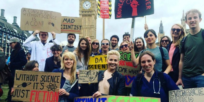 Marching for Science and the merits of putting a human face on our scientific efforts.