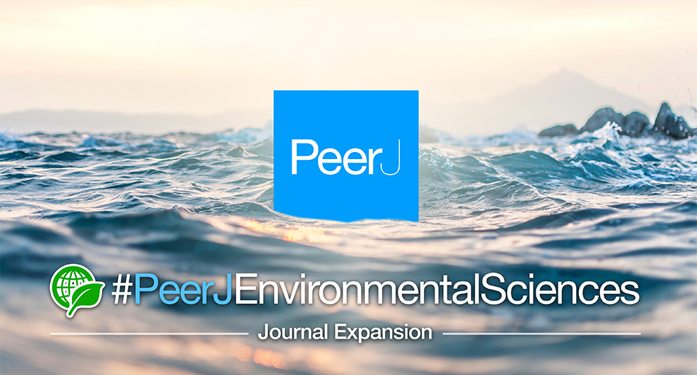 PeerJ expands! Peer-reviewed journal now includes 15 subject areas in Environmental Sciences (+ full fee waiver)