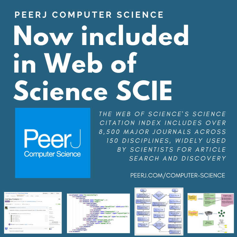 Another Milestone Peerj Computer Science Is Now Included In Web Of Science Scie Peerj Blog