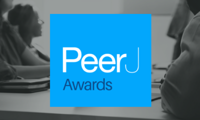 Where can you find PeerJ Awards in September and October? Protein Biophysics, Food Science, Ornithology, and Palaeontology