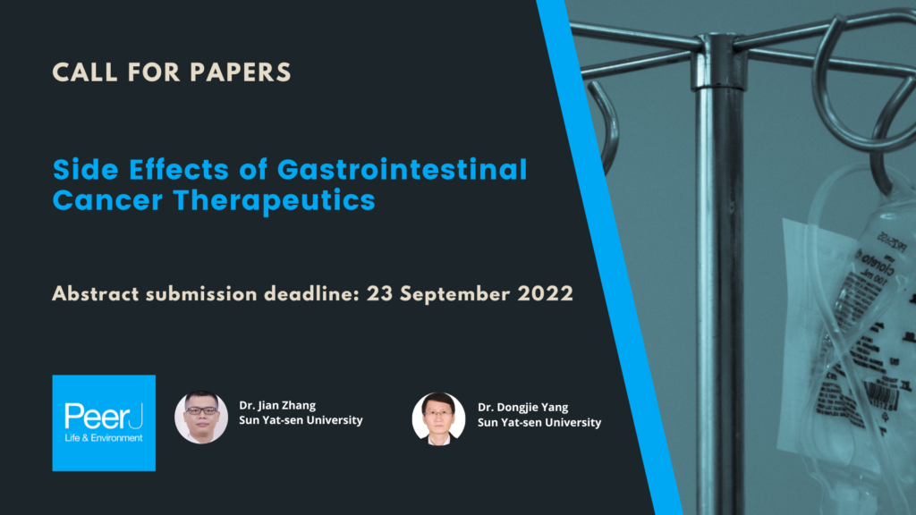 Call for Papers Side Effects of Gastrointestinal Cancer Therapeutics