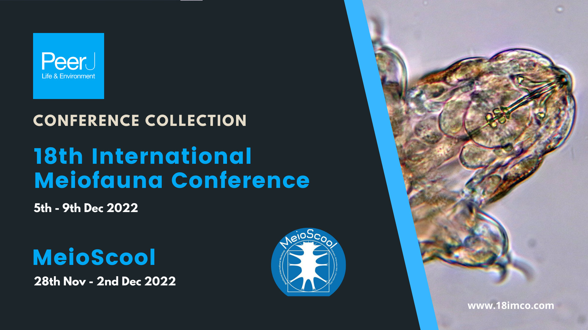 Conference Collection and PeerJ Awards at 18IMCO/Meioscool