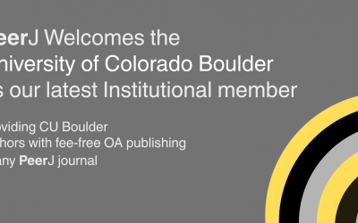 University of Colorado Boulder Becomes a PeerJ Annual Institutional Member