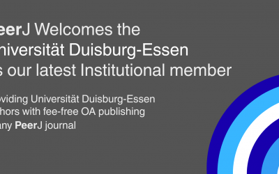 Universität Duisburg-Essen Becomes a PeerJ Annual Institutional Member